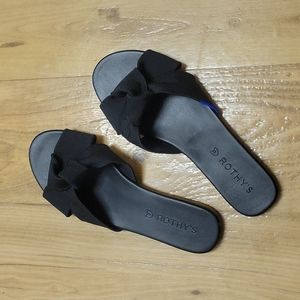 Rothy's Knot Sandal Black